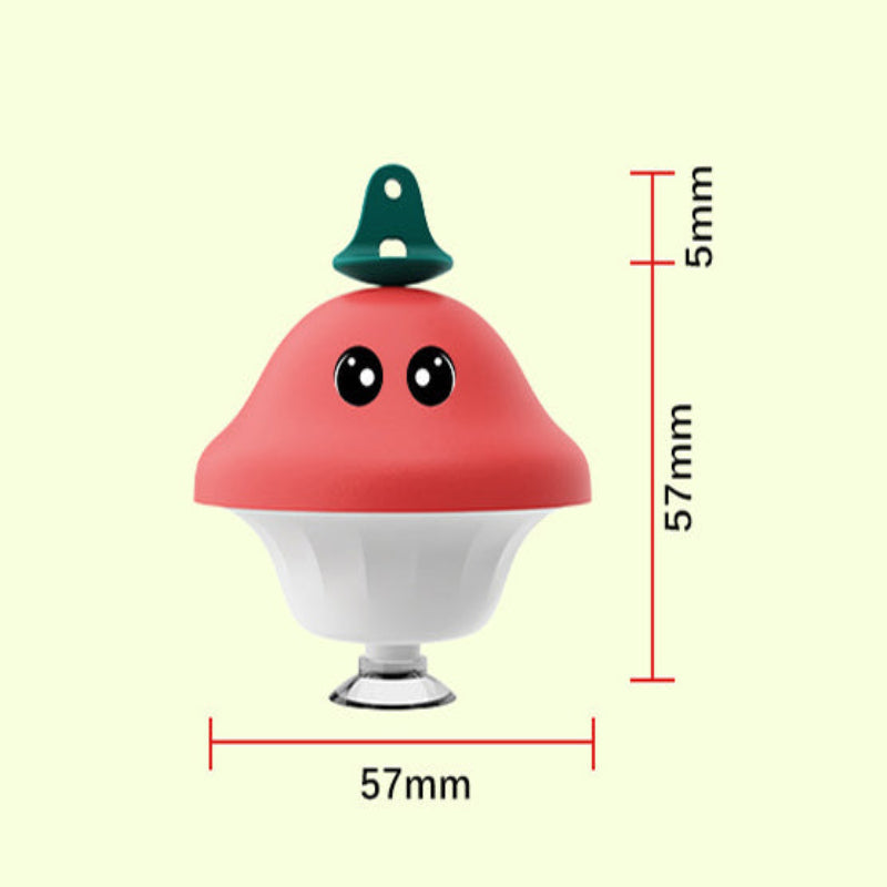 Suction Cup Cat Wand Toy with Feather Teaser & Bell