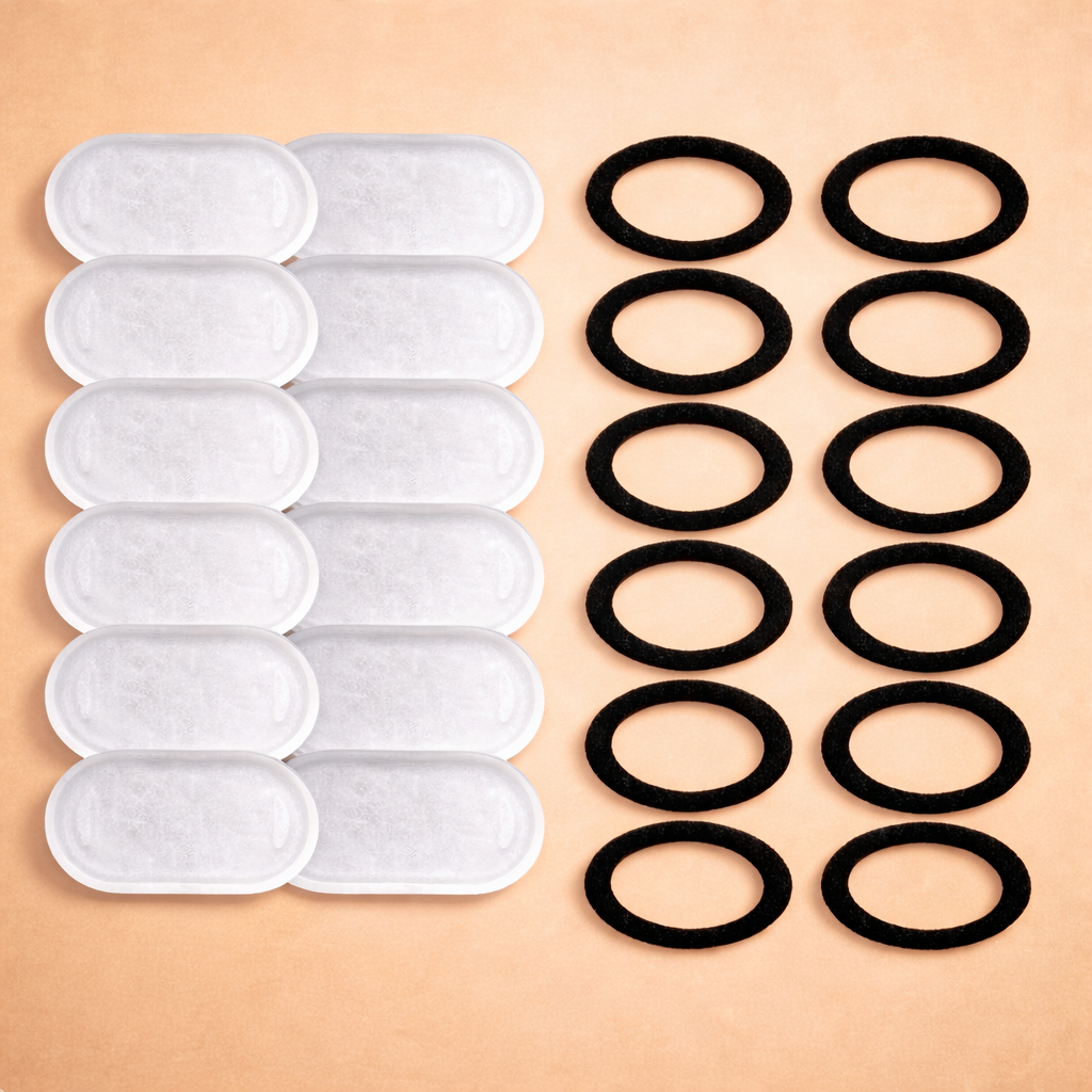 Stainless Steel Pet Water Fountain with Double Filtration