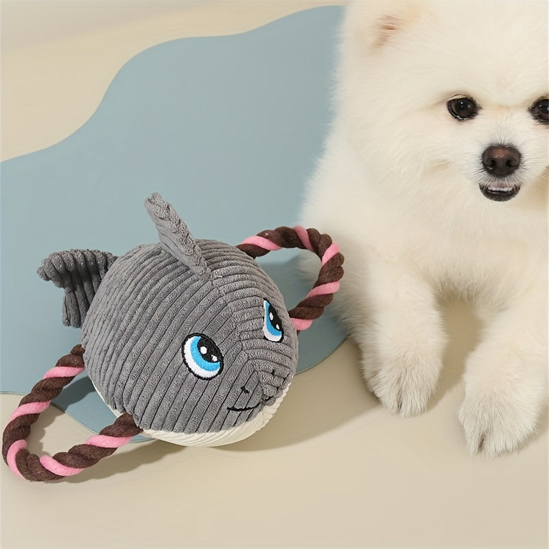 Plush Animal Rope Dog Toy