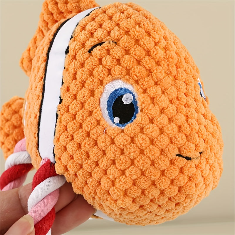 Plush Animal Rope Dog Toy