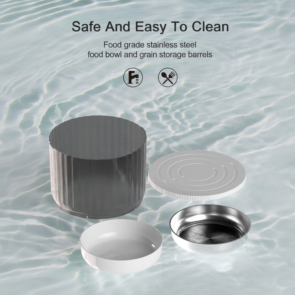 4L Automatic Pet Feeder with App or Button Control