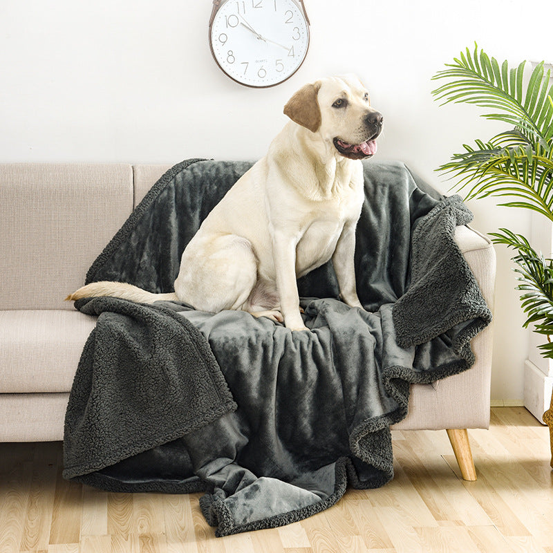 Waterproof Sherpa Pet Blanket