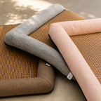 Raised Rattan Cooling Pet Lounger