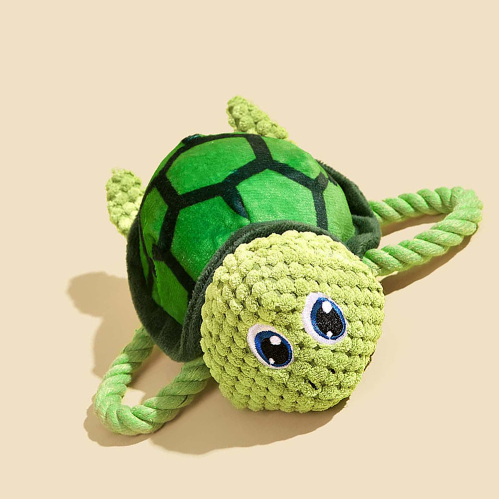 Plush Animal Rope Dog Toy