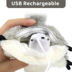 Flapping Squirrel Cat Toy with Catnip & Touch Activation