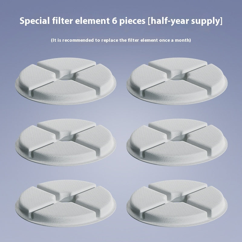 Ceramic Pet Water Fountain with Multi-Layer Filtration