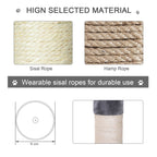 102" Floor-to-Ceiling Cat Tree with Hammock & 5 Levels