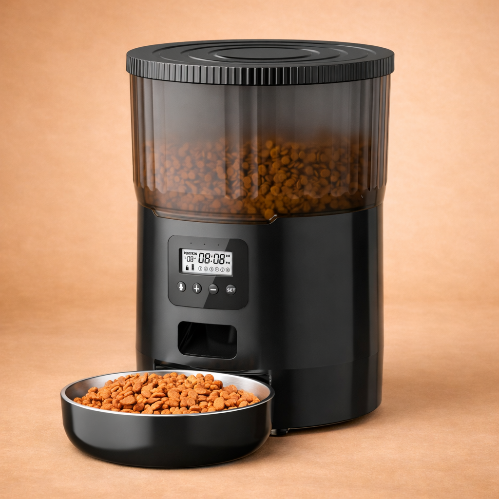 4L Automatic Pet Feeder with App or Button Control