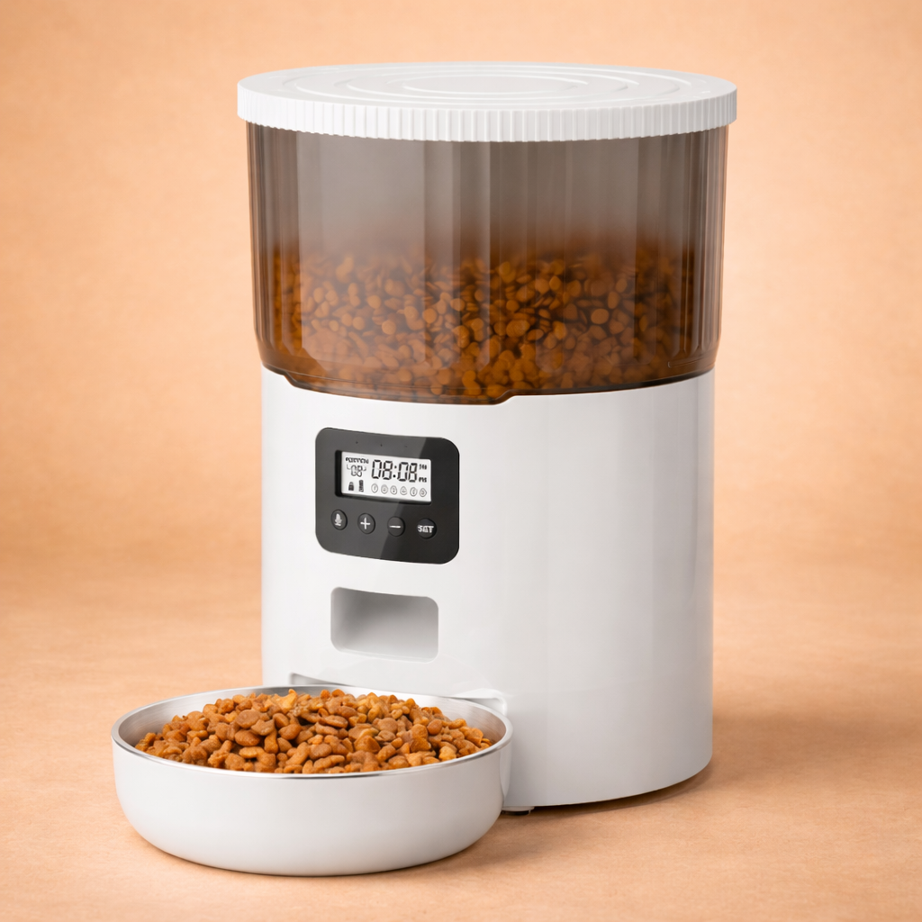 4L Automatic Pet Feeder with App or Button Control