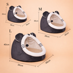 Cozy Cotton Cave Pet Bed