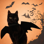Halloween Bat Wings Costume for Cats & Dogs