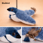 Touch-Activated Flapping Bird Cat Toy