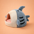 Shark Pet Cave Bed