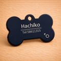 Custom Stainless Steel Bone Pet ID Tag