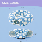 Plush Cloud Cat Tunnel Bed