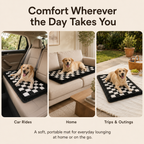 Plush Quilted Backseat Dog Mat