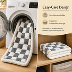 Plush Quilted Backseat Dog Mat