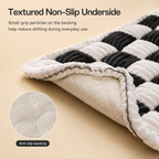 Plush Quilted Backseat Dog Mat