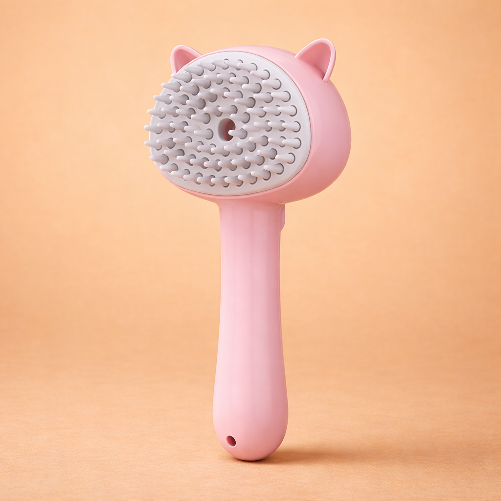 Rechargeable Mist Grooming Brush for Cats & Dogs