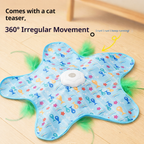 Interactive Cat Hunting Toy with Moving Teaser Cover