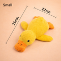 Squeaky Plush Duck Dog Toy