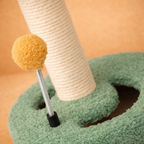 Flower Cat Scratching Tower with Condo