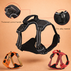 Reflective No-Pull Dog Harness Set