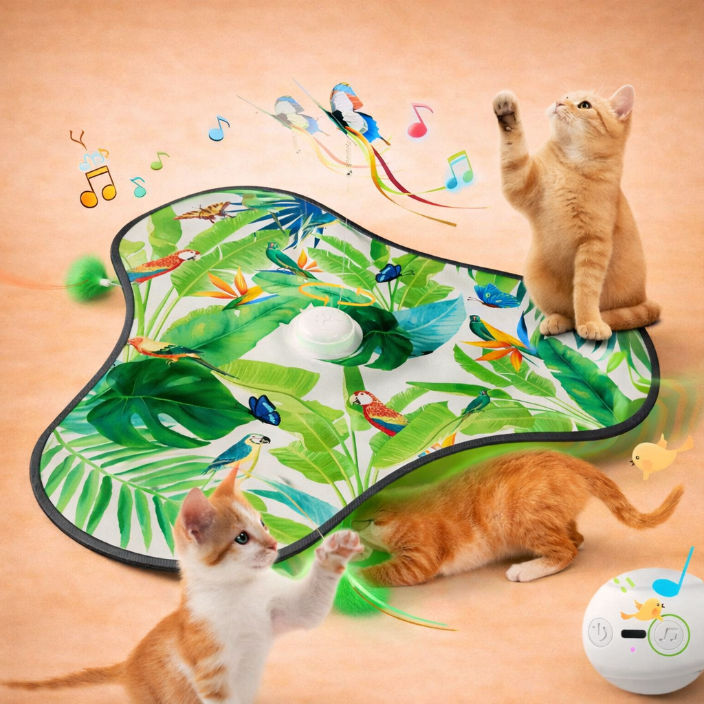 Interactive Hide-and-Seek Cat Toy Mat