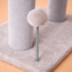 Compact Tunnel Cat Tree with Scratching Posts