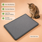 Double-Layer Cat Litter Trapping Mat