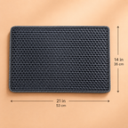Double-Layer Cat Litter Trapping Mat