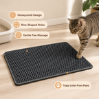 Double-Layer Cat Litter Trapping Mat