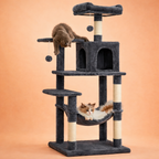 Step-Up Sisal Cat Tree with Hammock