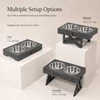 Adjustable Elevated Double Pet Bowls