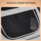 Expandable Pet Carrier Backpack with Back Extension & Storage Pocket