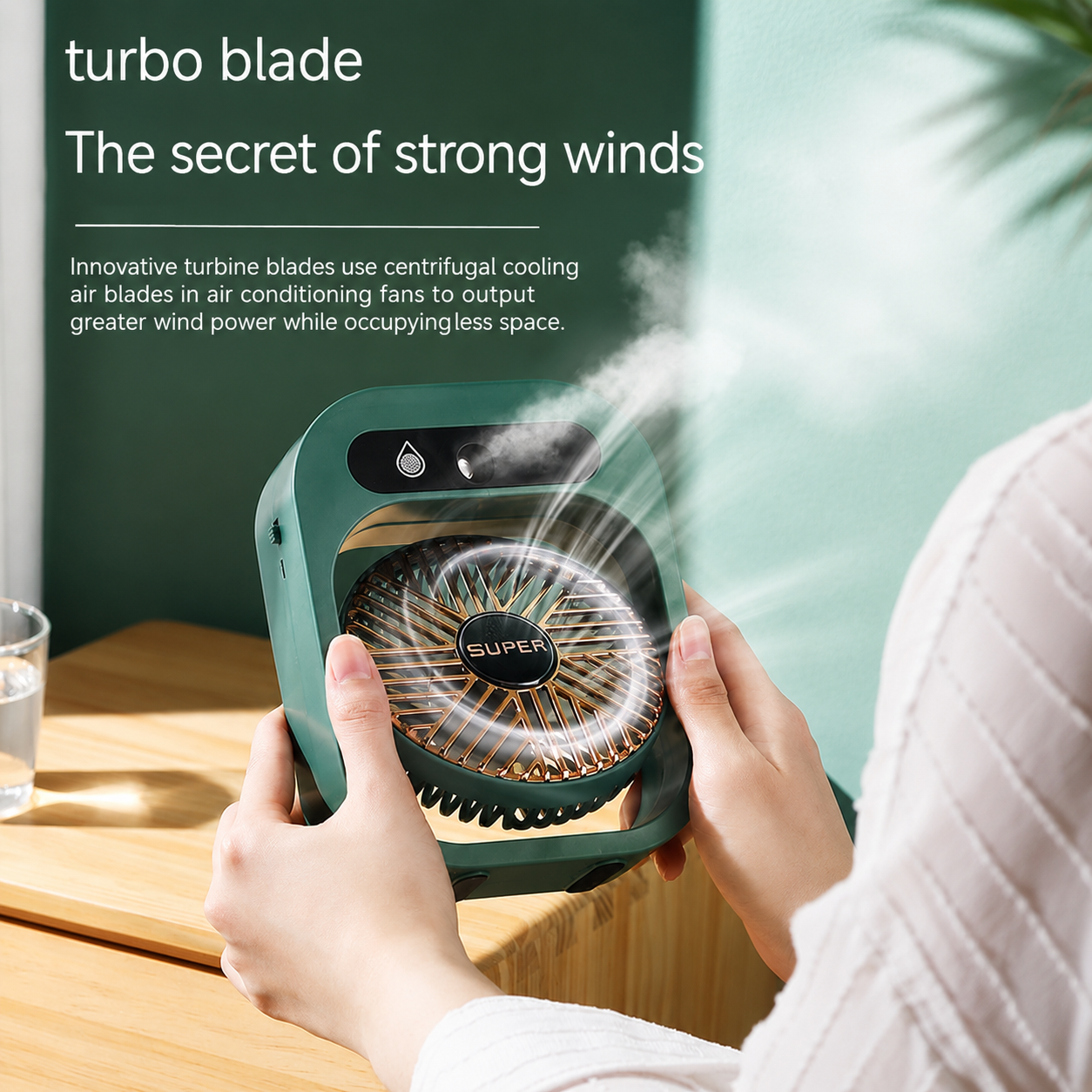 Portable Misting Fan for Pets