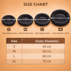 Long Plush Round Pet Bed