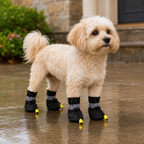 Soft-Sole Dog Rain Boots