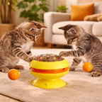 Interactive Catnip Spinner Toy