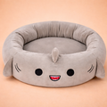 Super Soft Shark Plush Pet Bed