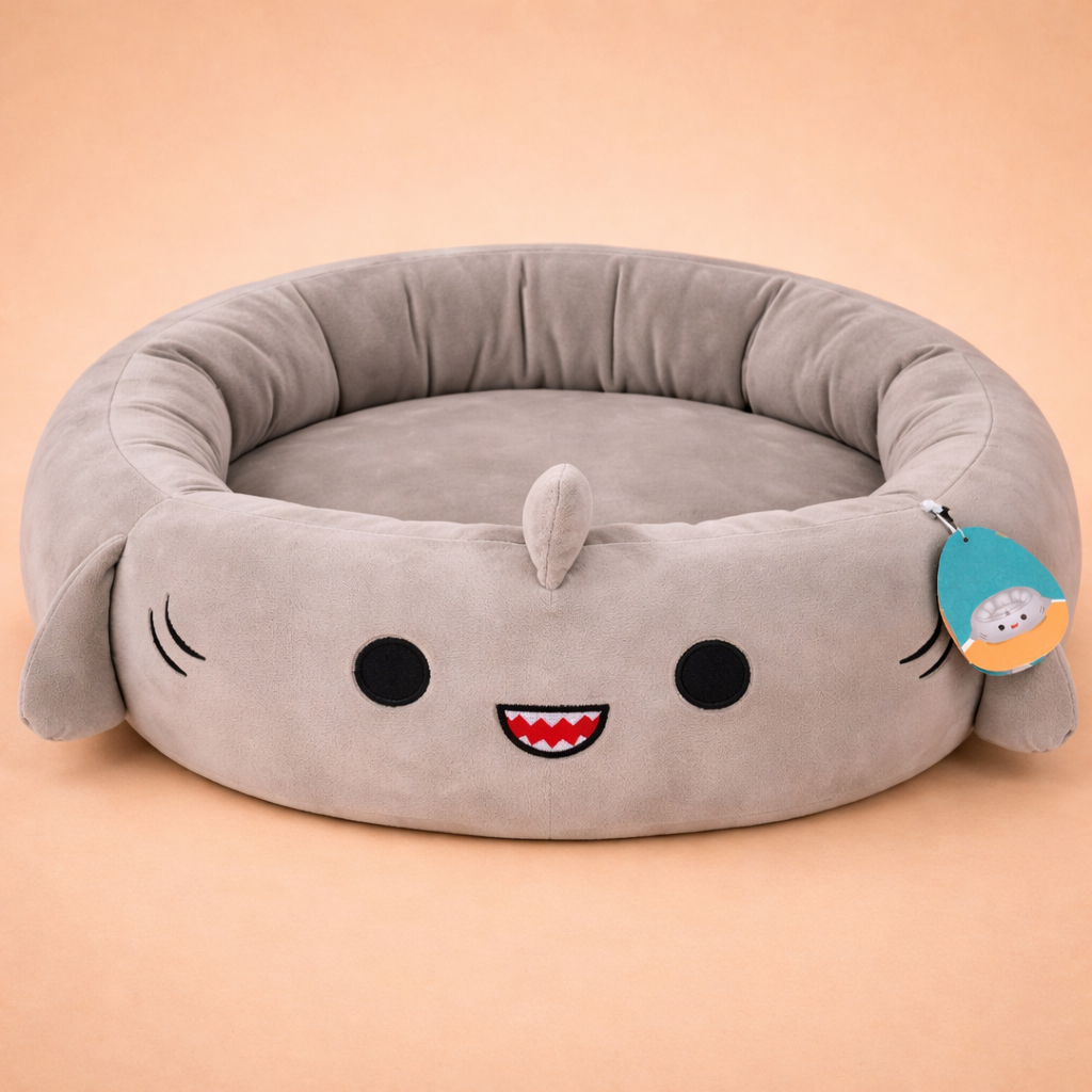 Round Plush Pet Bed
