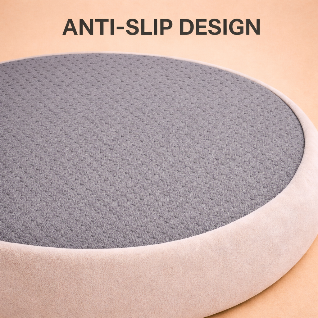 Round Plush Pet Bed