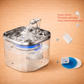 Stainless Steel Pet Water Fountain with Smart Circulation