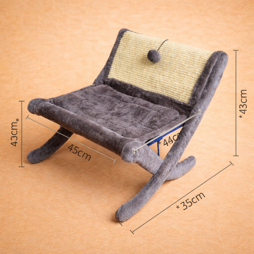Cat Sunbathing Chair & Scratching Lounge