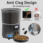 4L Programmable Pet Feeder with Stainless Bowl