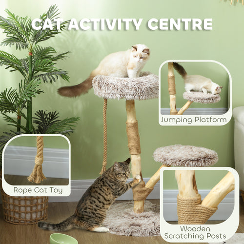 35-Inch Modern Jute Cat Tree