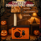 Halloween Cat Tree with Condo, Perch & Sisal Scratching Post