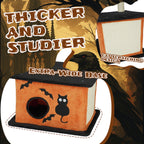 Halloween Cat Tree with Condo, Perch & Sisal Scratching Post