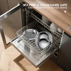 Stainless Steel Pet Water Fountain with Double Filtration