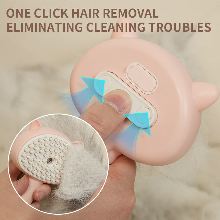 Rechargeable Mist Grooming Brush for Cats & Dogs